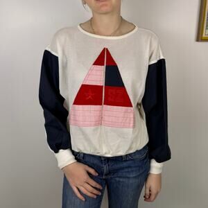 Vintage 80s Stephanie Sailing crewneck size Medium